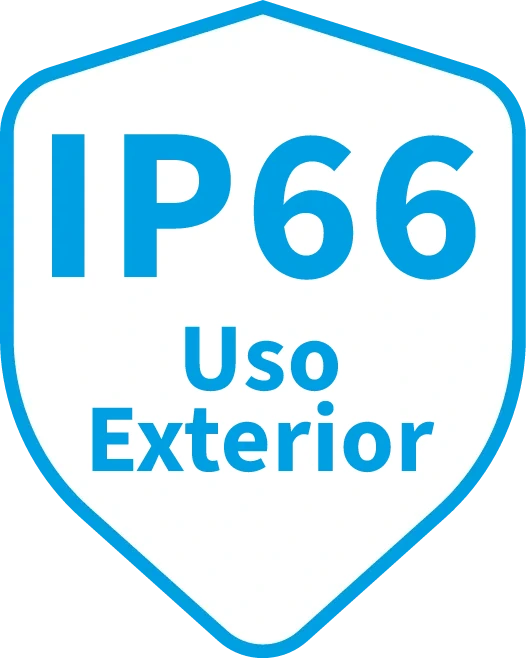IP66 Uso Exterior