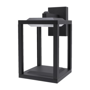 CETUS I FAROL NEGRO CRISTAL TRANSPARENTE