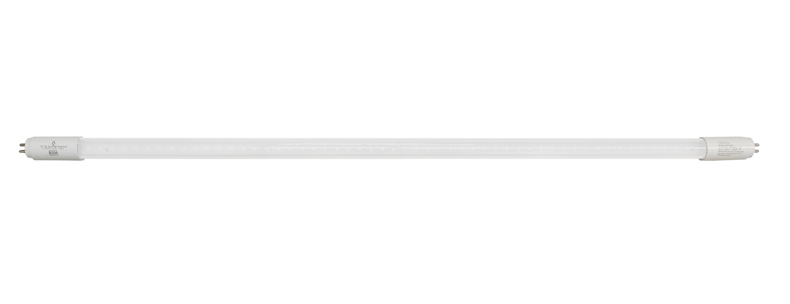 LAMP. T5 G5 0.60 MTS OPAL. VIDRIO
